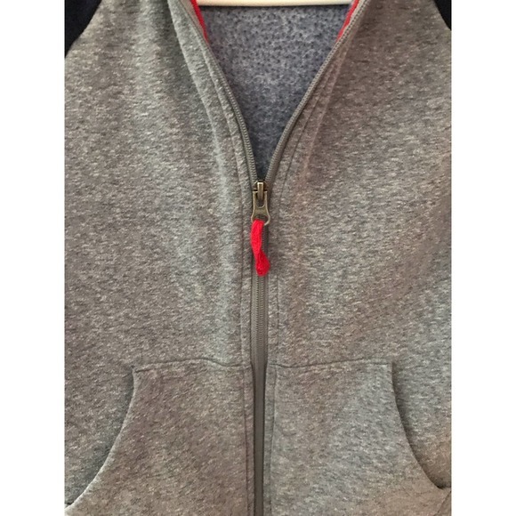 Cat & Jack‎ Blue Youth Zip up Hoodie Jacket-  Unisex Small 6/7 - Picture 8 of 10